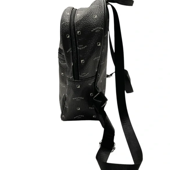 Nautica Black Mini Men's Backpack - Picture 4 of 9